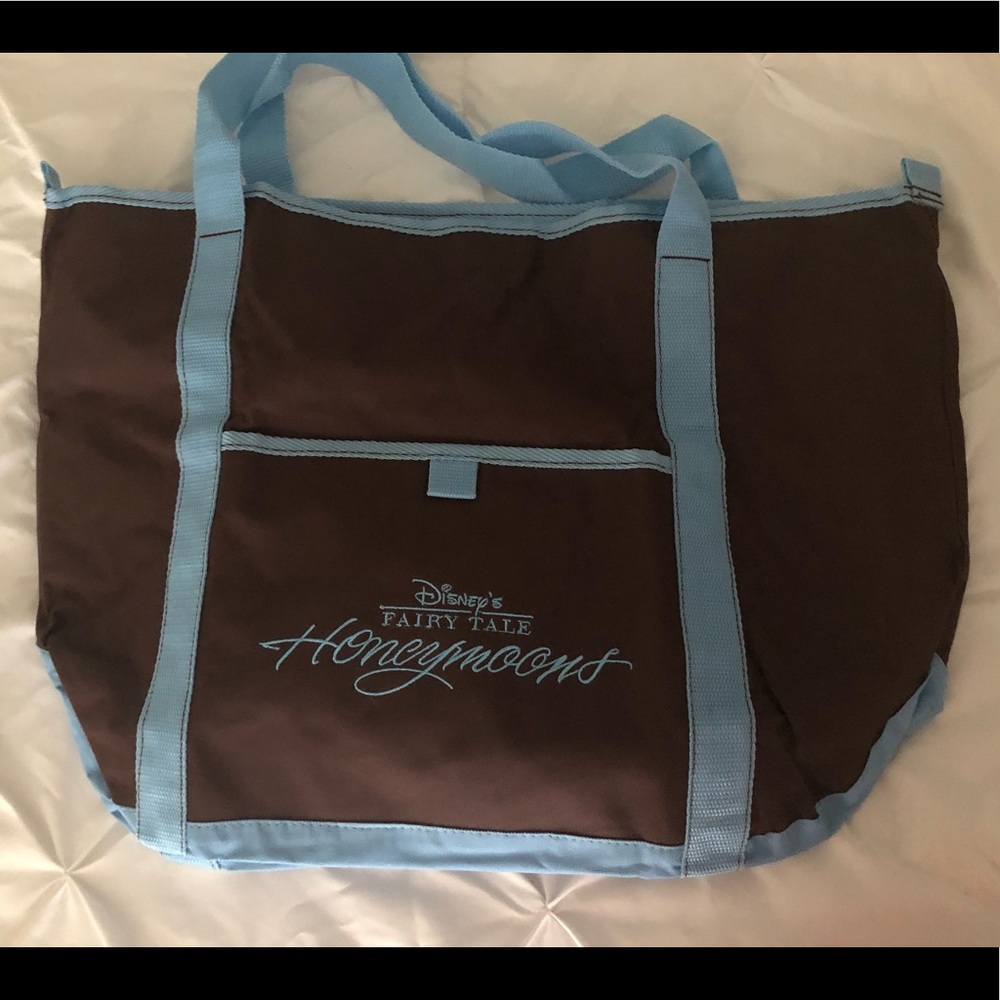 Disney Wedding Fairy Tale Honeymoons Tote Bag - New Women | Color: Brown